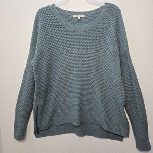Madewell Womens Small Landmark Texture SweaterPullover